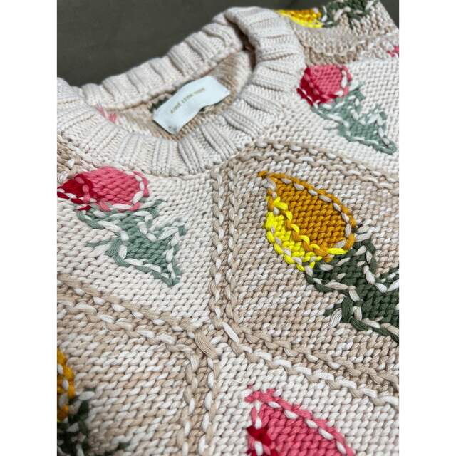 Aime Leon Dore floral knit エイムレオンドレ ニット メンズのトップス(ニット/セーター)の商品写真
