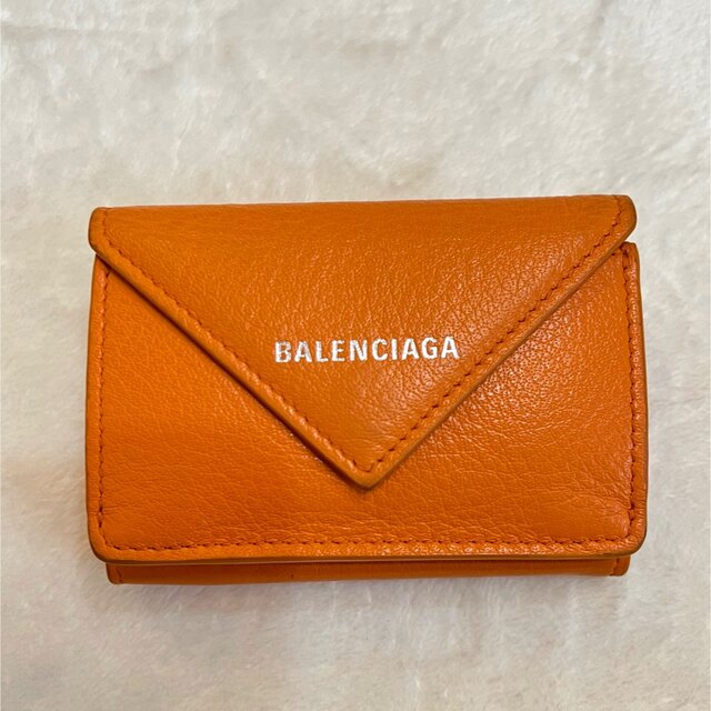 ゴマ子様専用】BALENCIAGA ペーパーミニウォレット 財布 【人気商品