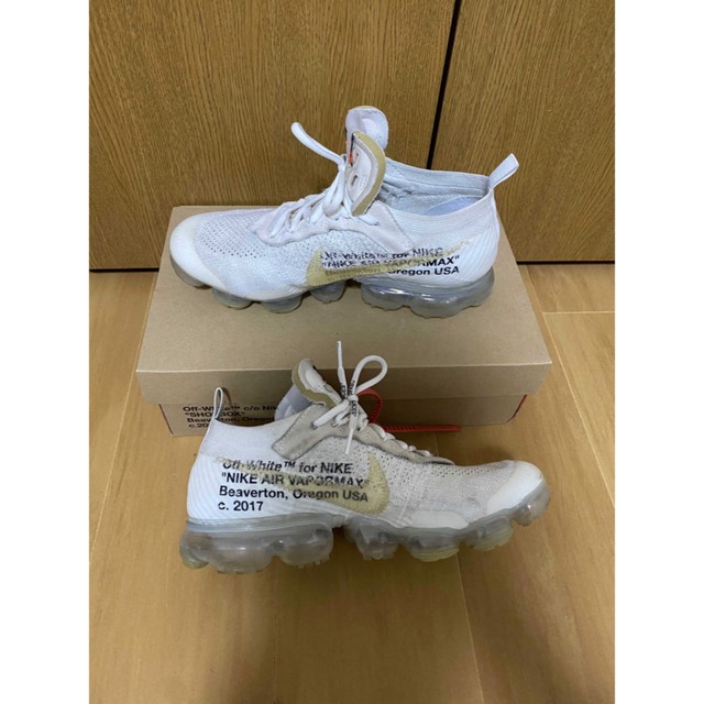 期間限定値引可Off-White NIKE VaporMax white  27