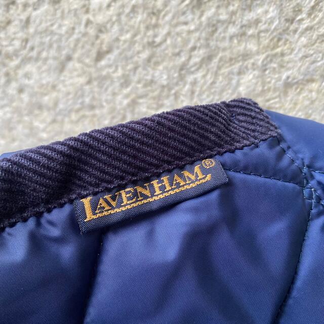 LAVENHAM(ラベンハム)のLAVENHAM  キルティングジャケット　M位　38  ブルー レディースのジャケット/アウター(ナイロンジャケット)の商品写真