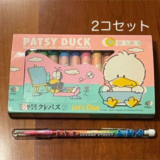 サクラクレパス(サクラクレパス)のサクラクレパス PATSY DUCK 12色／セサミストリート ロケット色鉛筆(クレヨン/パステル)