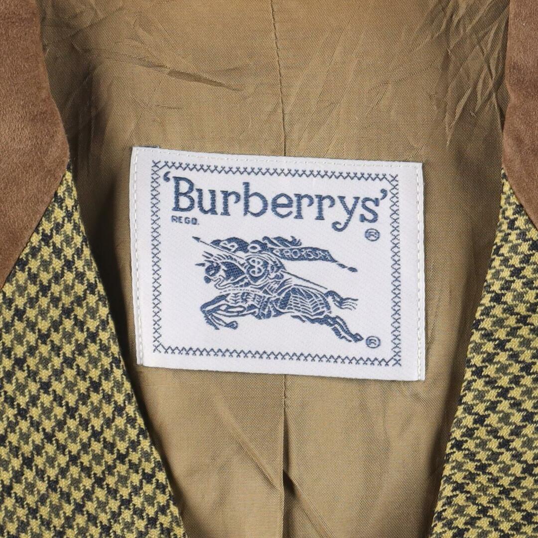 BURBERRY - 古着 バーバリー Burberry's 千鳥格子柄 テーラード