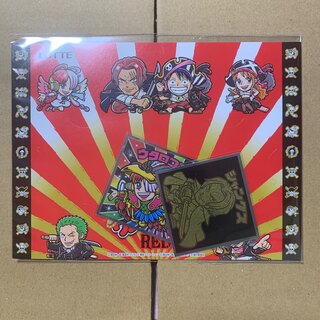 ワンピースマン チョコ RED 特別シール 限定3000セット(その他)