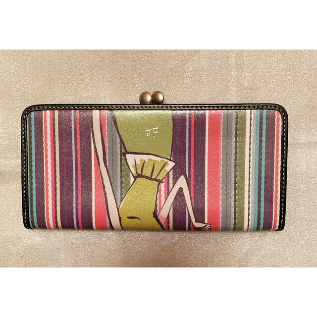 ジェフリーフルビマーリのカラフルながま口財布 レディースのファッション小物(財布)の商品写真