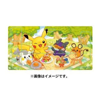 ポケモン(ポケモン)の未開封新品 ポケモンカードゲーム ラバープレイマット ピカチュウ＆モルペコ(カードサプライ/アクセサリ)