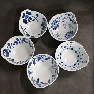 新品 有田焼 とんすい 小鉢 5個セット(食器)