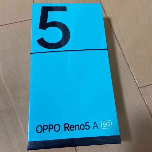 OPPO(オッポ)のOPPO Reno5 A eSIM A103OP シルバーブラック スマホ/家電/カメラのスマートフォン/携帯電話(スマートフォン本体)の商品写真