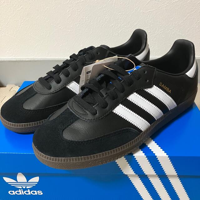 adidas Samba OG Black White Gum サンバ 黒 25