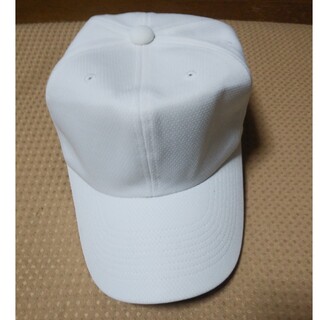 ミズノ(MIZUNO)のミズノ　未使用品　野球帽子　白帽子　練習用　Lサイズ　58〜59cm(その他)