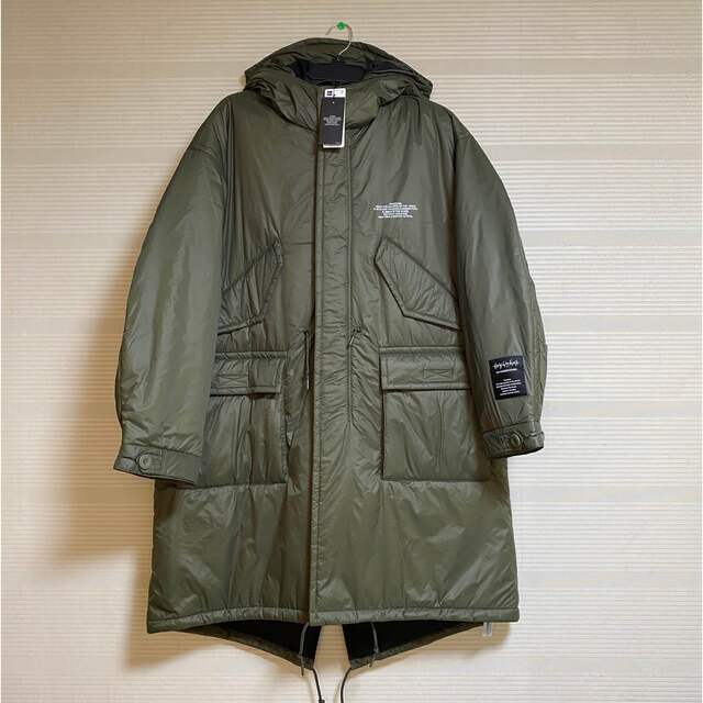 新品 正規品 GU×UNDERCOVER パデットコート モッズコート カーキ