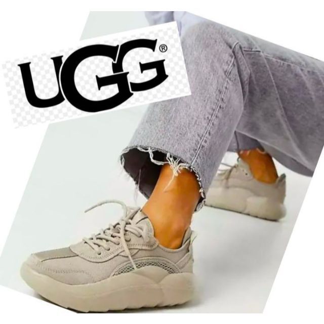 UGG(アグ)のn1111様　　✨美品✨23✨UGG✨LA CLOWD LOW✨厚底スニーカー レディースの靴/シューズ(スニーカー)の商品写真