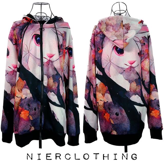 【Nier】HELLOWEEN RABBIT ZIP OUTER