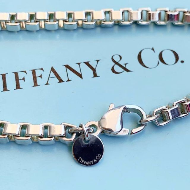 Tiffany & Co.(ティファニー)の人気☆美品☆TIFFANY　ティファニー ベネチアン ブレスレット　箱・保存袋付 メンズのアクセサリー(ブレスレット)の商品写真