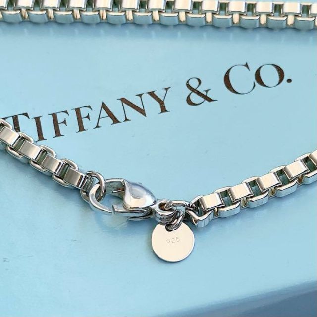 Tiffany & Co.(ティファニー)の人気☆美品☆TIFFANY　ティファニー ベネチアン ブレスレット　箱・保存袋付 メンズのアクセサリー(ブレスレット)の商品写真