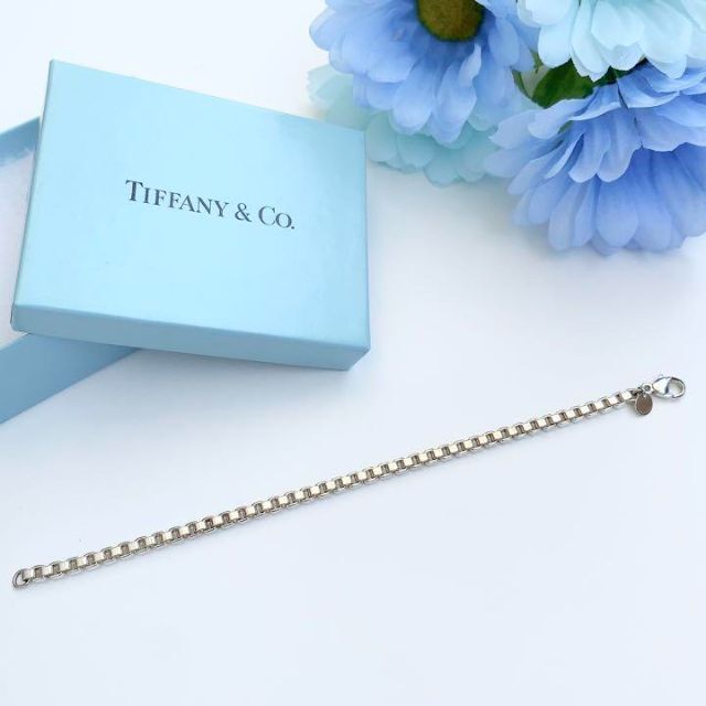 Tiffany & Co.(ティファニー)の人気☆美品☆TIFFANY　ティファニー ベネチアン ブレスレット　箱・保存袋付 メンズのアクセサリー(ブレスレット)の商品写真