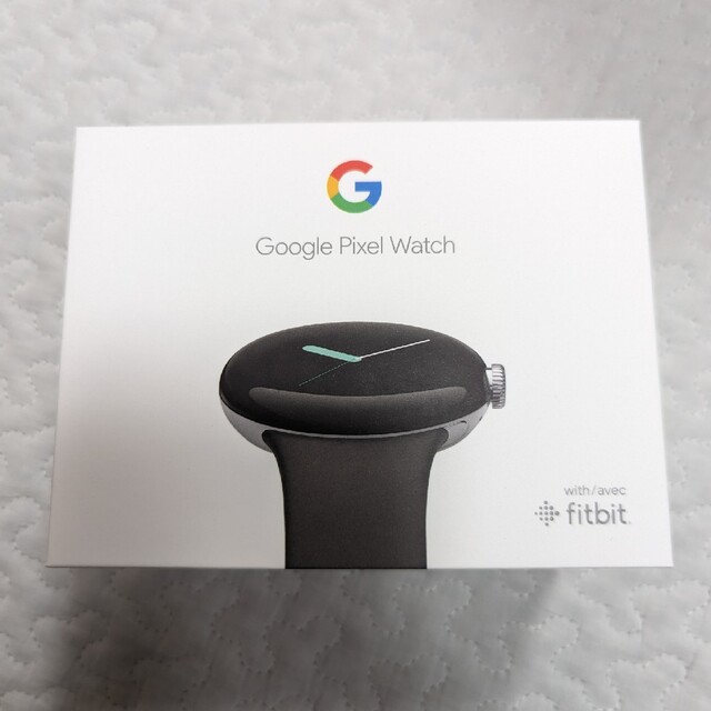 Google Pixel Watch, Polished Silver ケース-