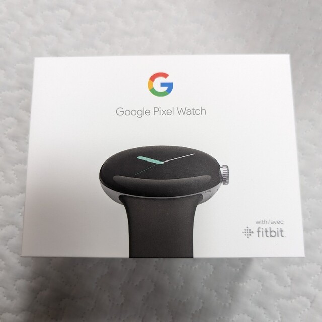 Google Pixel Watch, Polished Silver ケース