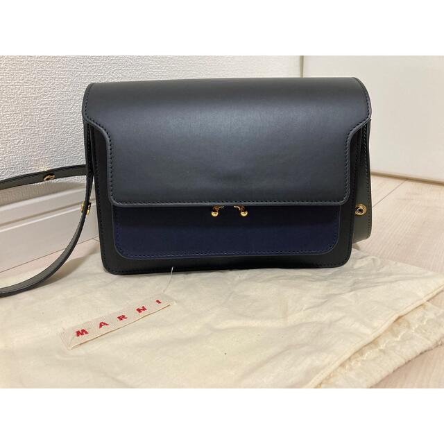 メーカー再生品】 Marni - トランク ミディアム 黒 MARNI ショルダー