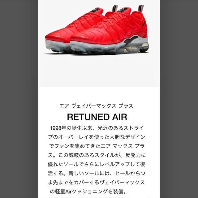 NIKE - 【未使用品】ナイキ エアヴェイパーマックスプラス