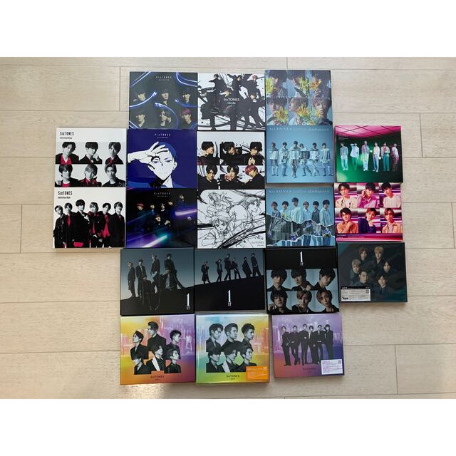 SixTONES CD(シングル・アルバム) 全形態 クリアファイル 人気No.1