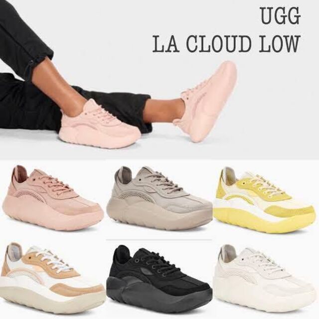 ＃春～✨新品✨レア色✨22cm✨UGG✨LA CLOUD LOW✨厚底スニーカー レディースの靴/シューズ(スニーカー)の商品写真