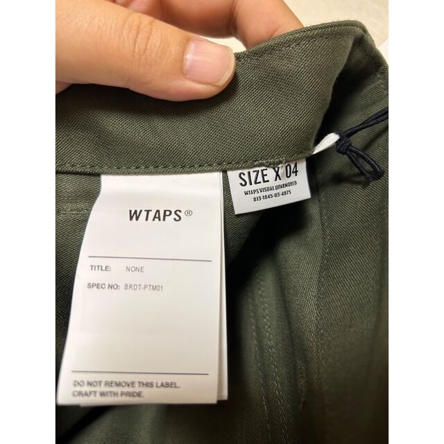 W)taps(ダブルタップス)のWTAPS 22SS WMILL-TROUSER 02 XL メンズのパンツ(ワークパンツ/カーゴパンツ)の商品写真