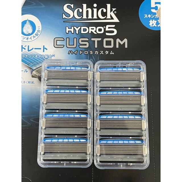 コストコ(コストコ)のSchick HYDRO5 シックハイドロ5カスタム替刃8個即発送 プログライド コスメ/美容のシェービング(カミソリ)の商品写真