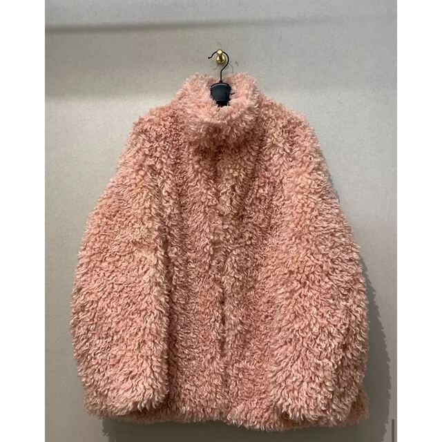 MINAMI TANAKA×CLANE CURL FUR SHORT COAT