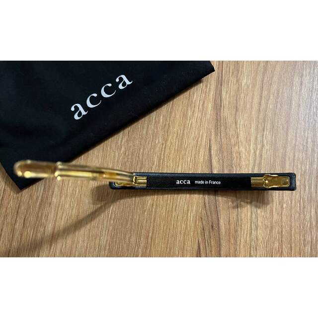 acca バレッタ グレー