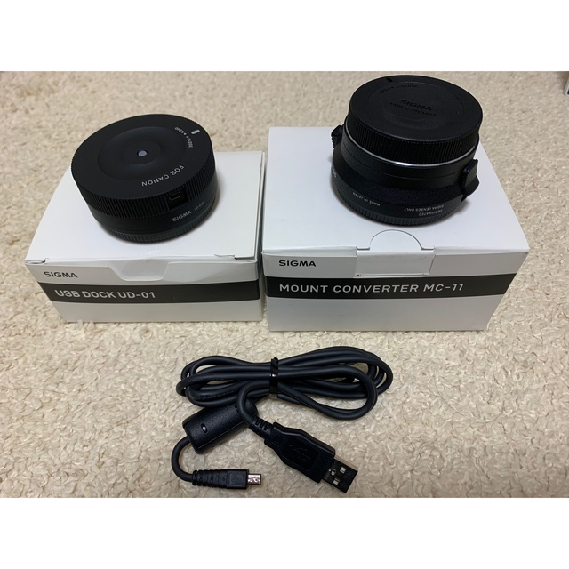 シグマMOUNT CONVERTER MC-11・USB DOCK UD-01スマホ/家電/カメラ