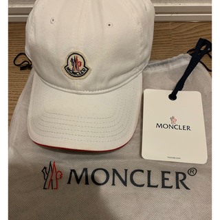 MONCLER - 正規品 モンクレール MONCLER ベースボールキャップ ホワイト