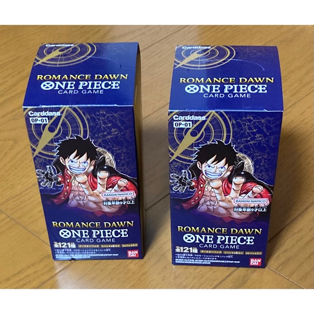 未開封 ワンピースカードゲーム ロマンスドーン 2BOX 再再販! 52.0
