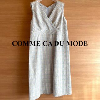 コムサデモード(COMME CA DU MODE)のCOMME CA DU MODE　コムサデモード マタニティ　膝丈ワンピース(マタニティワンピース)