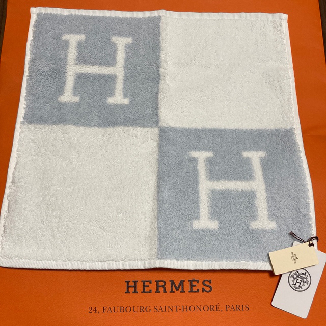 HERMES エルメス　タオル　ハンカチ