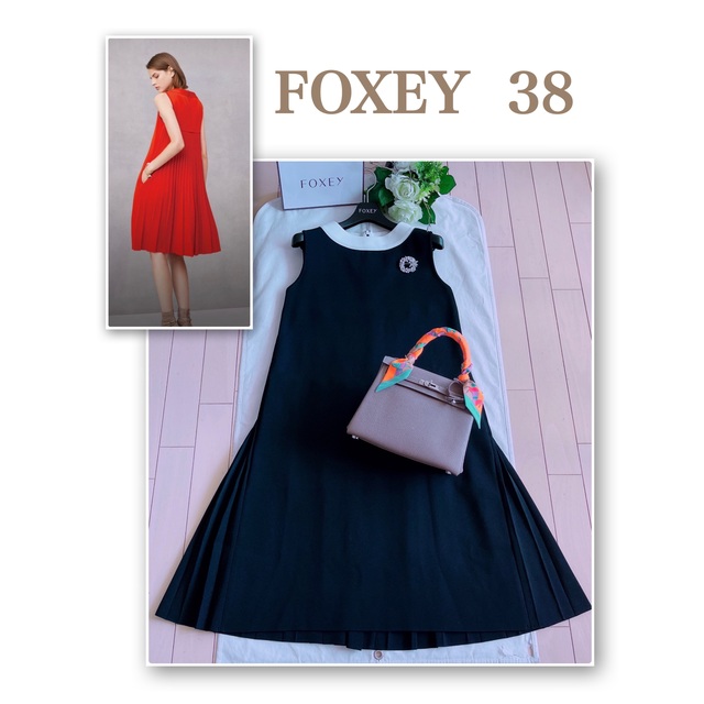 極美品！FOXEY ニットドレスアンブロシア　38 Rene