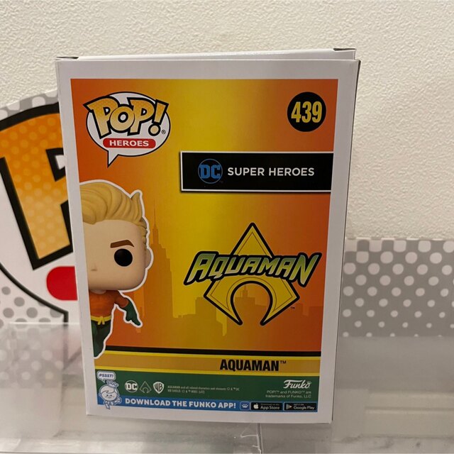 DC(ディーシー)のNYコンコン2022限定FUNKO POP! 　アクアマン 限定 エンタメ/ホビーのフィギュア(アメコミ)の商品写真