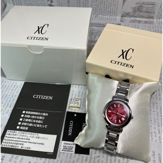 シチズン(CITIZEN)の極美品 限定 クロスシー ティタニア ダイヤ ハッピーフライト エコドライブ電波(腕時計)