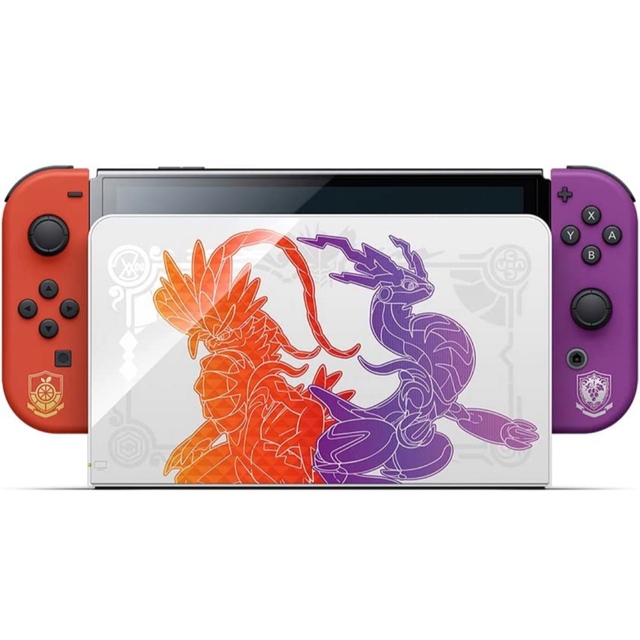 Switch本体有機ELモデル ポケットモンスター スカーレット・バイオレット 4