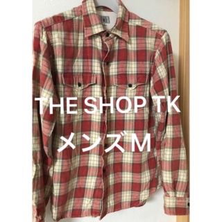 ザショップティーケー(THE SHOP TK)のTHE SHOP TKタケオキクチ 長袖シャツ ネルシャツ メンズM(シャツ)