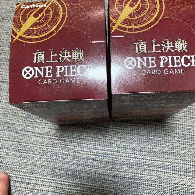 ONE PIECE ワンピースカードゲーム 頂上決戦 新品未開封 2BOX