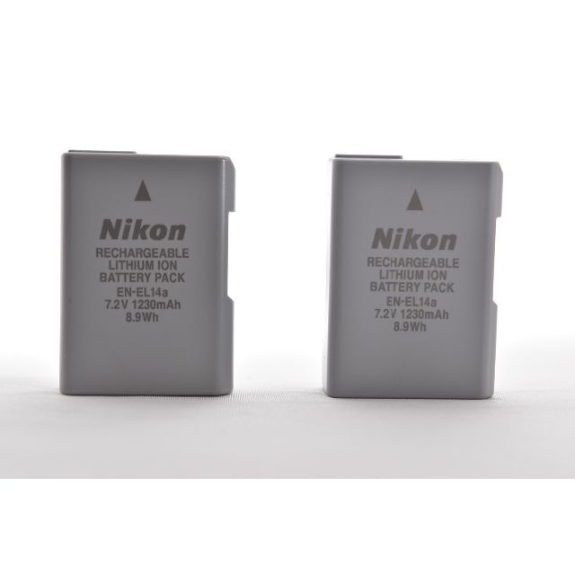 Nikon EN-EL14a 純正バッテリーパック 2個セット