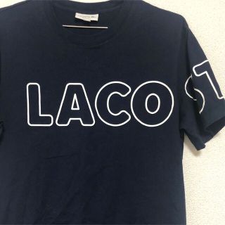 ラコステ(LACOSTE)のLACOSTE ラコステ カッコいい ブラックTシャツ(Tシャツ/カットソー(半袖/袖なし))