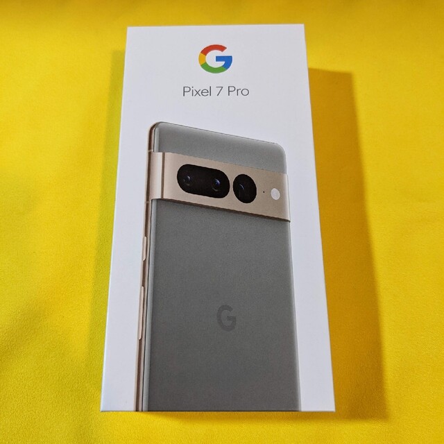 Google Pixel 7 Pro 128GB Hazel ヘーゼル　新品