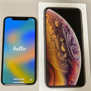 アップル(Apple)のiPhone Xs 64GB ゴールド  (SIMフリー)(スマートフォン本体)