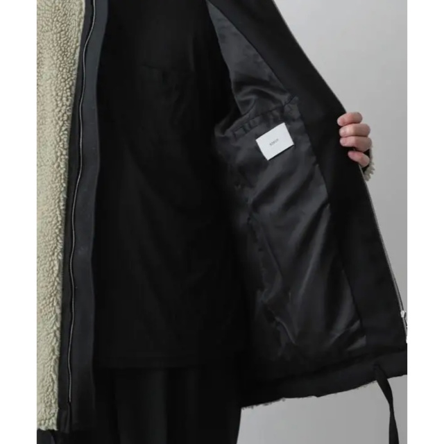 stein(シュタイン)のstein 22AW wool boa zip long jacket サイズS メンズのジャケット/アウター(その他)の商品写真