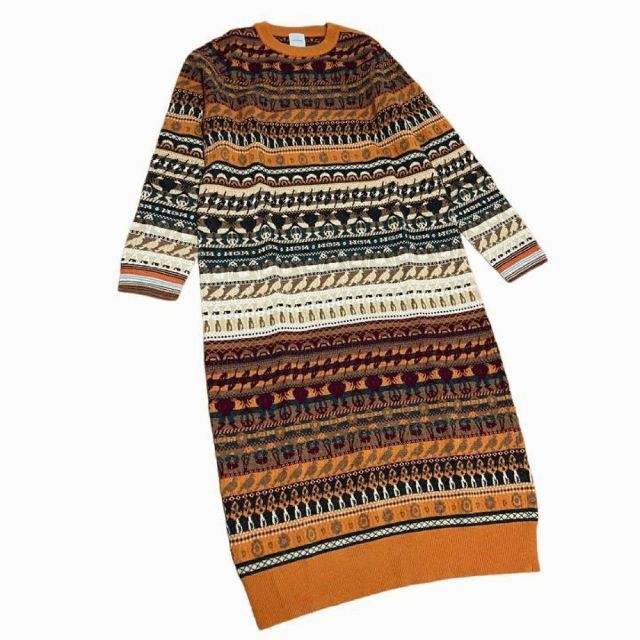 ✨美品✨ Paul Smith ポールスミス フェアアイル ニットワンピース