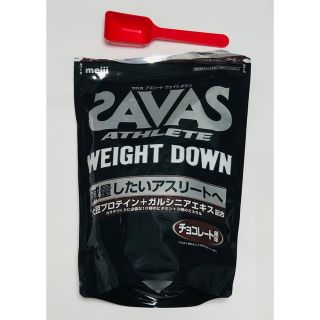 ザバス(SAVAS)のプロテイン　ザバス(SAVAS)  チョコレート風味　開封済(プロテイン)