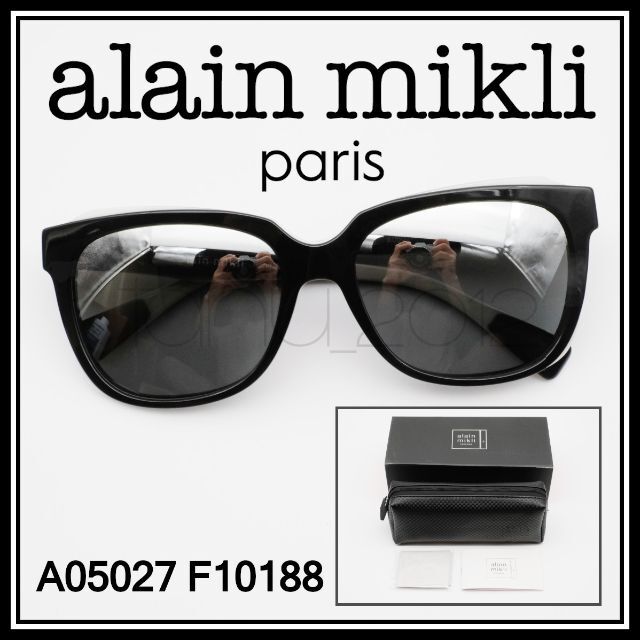 alain mikli アラン ミクリ 黒 ブラック 5018復刻 | kinderpartys.at