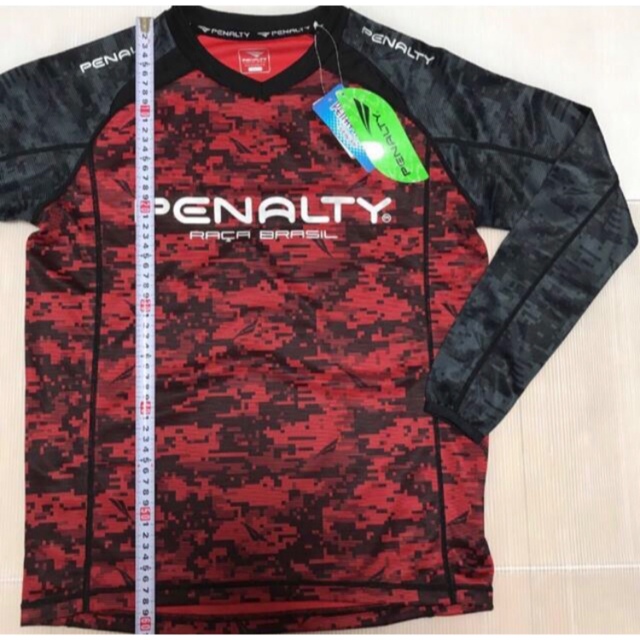 PENALTY(ペナルティ)の送料無料 新品 PENALTY デジカモラグランプラシャツJR 150 スポーツ/アウトドアのサッカー/フットサル(ウェア)の商品写真