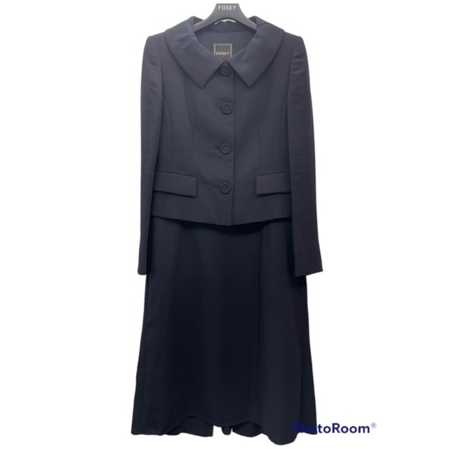 新品同様!FOXEY 入学、卒業式.お受験面接スーツ38 Rene フォクシー 新品同様!FOXEY 入学、卒業式.お受験面接スーツ38 Rene フォクシー